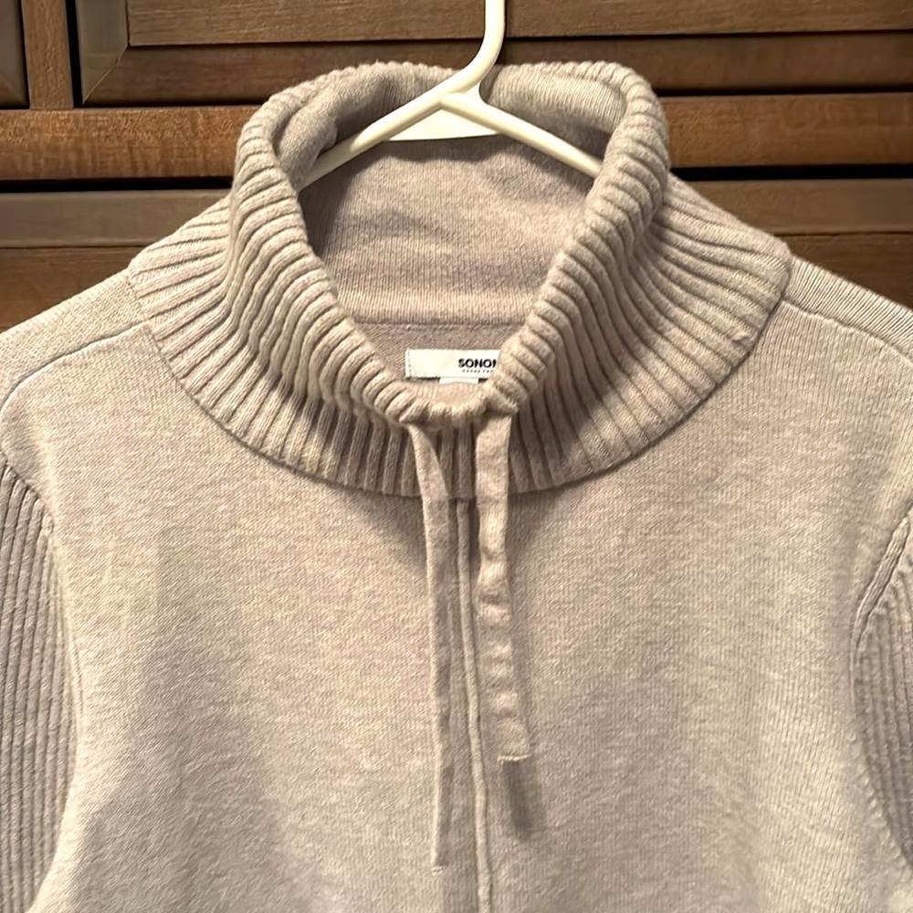 Over sized Sonoma mock turtle neck size large - Picture 2 of 7